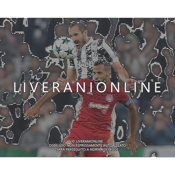 UEFA Champions League 2017/2018 Gruppo D Torino - 27.09.2017 Juventus-Olympiacos Nella Foto:romao e giorgio chiellini /Ph.Vitez-Ag. Aldo Liverani