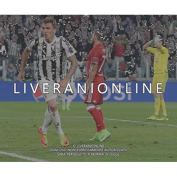 UEFA Champions League 2017/2018 Gruppo D Torino - 27.09.2017 Juventus-Olympiacos Nella Foto: mario mandzukic esultanza dopo il gol /Ph.Vitez-Ag. Aldo Liverani