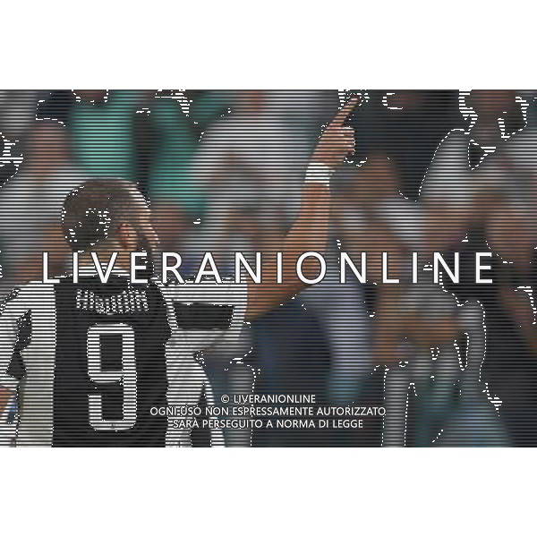 UEFA Champions League 2017/2018 Gruppo D Torino - 27.09.2017 Juventus-Olympiacos Nella Foto: gonzalo higuain esultanza /Ph.Vitez-Ag. Aldo Liverani