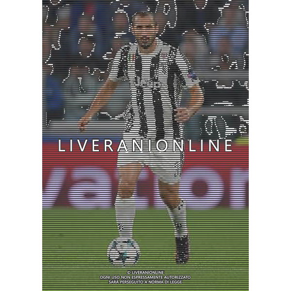 UEFA Champions League 2017/2018 Gruppo D Torino - 27.09.2017 Juventus-Olympiacos Nella Foto:Chiellini Giorgio /Ph.Vitez-Ag. Aldo Liverani
