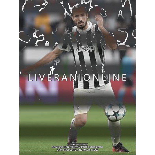 UEFA Champions League 2017/2018 Gruppo D Torino - 27.09.2017 Juventus-Olympiacos Nella Foto:Chiellini Giorgio /Ph.Vitez-Ag. Aldo Liverani