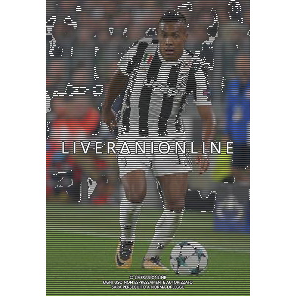 UEFA Champions League 2017/2018 Gruppo D Torino - 27.09.2017 Juventus-Olympiacos Nella Foto:Alex Sandro /Ph.Vitez-Ag. Aldo Liverani