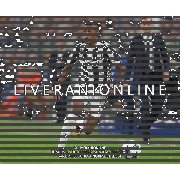 UEFA Champions League 2017/2018 Gruppo D Torino - 27.09.2017 Juventus-Olympiacos Nella Foto:Alex Sandro /Ph.Vitez-Ag. Aldo Liverani