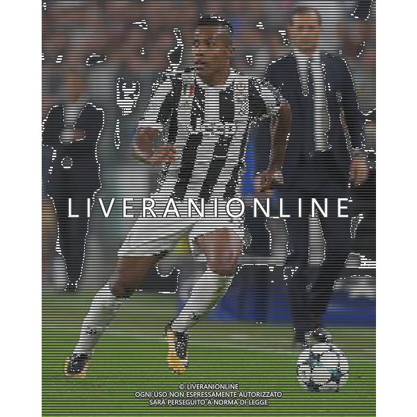 UEFA Champions League 2017/2018 Gruppo D Torino - 27.09.2017 Juventus-Olympiacos Nella Foto:Alex Sandro /Ph.Vitez-Ag. Aldo Liverani
