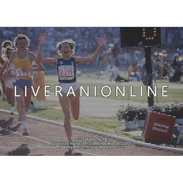 RETROSPETTIVA GABRIELLA DORIO ATLETA NELLA FOTO GABRIELLA DORIO AG ALDO LIVERANI SAS