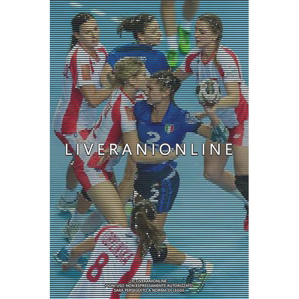 Cena minimalna internet 70 zl Cena minimalna print 100 zl Polska Lubin 27 09 2017 Kwalifikacje 2 do Mistrzostwa Europy Kobiet 2018 Polska vs Wlochy N/z Rita TRombetta italy #2 Fot: Sebastian Borowski / newspix.pl 2018 Womens European Championship / Qualification 2 Poland vs Italy --- Newspix.pl / AGENZIA ALDO LIVERANI SAS - ITALY ONLY EDITORIAL USE ONLY - Polonia Italia pallamano Femminile Gruppo 2 di qualificazione ai Campionati Europei di Francia 2018 - 27-09-2017