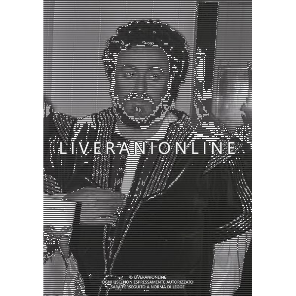 11-07-1980 TEATRO NELLA FOTO LUCIANO PAVAROTTI AG ALDO LIVERANI SAS
