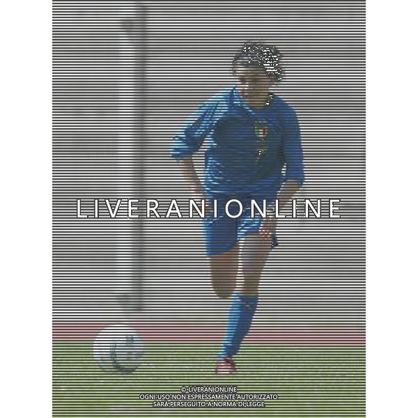 genova 13/04/2005 calcio femminile amichevole Italia-Danimarca nella foto gazzoli chiara ag.aldo Liverani-Venezia