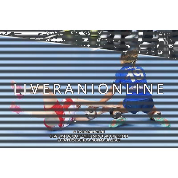 2017.09.27 Lubin Pilka Reczna Kwalifikacje do Mistrzostw Europy EHF 2018 Polska - Wlochy N/z Katarzyna Janiszewska Foto Pawel Andrachiewicz / PressFocus 2017.09.27 Lubin Handball 2018 Women\'s European Championship Qualification Poland - Italy Katarzyna Janiszewska Credit: Pawel Andrachiewicz / PressFocus / NEWSPIX.PL --- Newspix.pl / AGENZIA ALDO LIVERANI SAS - ITALY ONLY EDITORIAL USE ONLY - Polonia Italia pallamano Femminile Gruppo 2 di qualificazione ai Campionati Europei di Francia 2018 - 27-09-2017