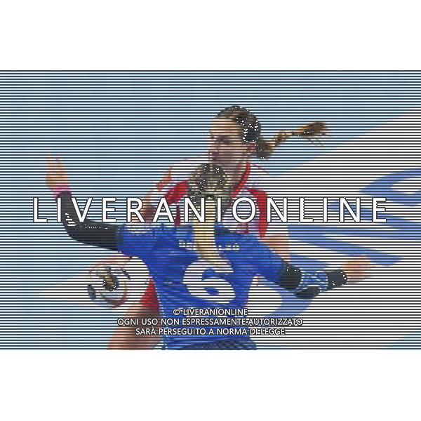 2017.09.27 Lubin Pilka Reczna Kwalifikacje do Mistrzostw Europy EHF 2018 Polska - Wlochy N/z Karolina Kudlacz-Gloc Foto Pawel Andrachiewicz / PressFocus 2017.09.27 Lubin Handball 2018 Women\'s European Championship Qualification Poland - Italy Karolina Kudlacz-Gloc Credit: Pawel Andrachiewicz / PressFocus / NEWSPIX.PL --- Newspix.pl / AGENZIA ALDO LIVERANI SAS - ITALY ONLY EDITORIAL USE ONLY - Polonia Italia pallamano Femminile Gruppo 2 di qualificazione ai Campionati Europei di Francia 2018 - 27-09-2017