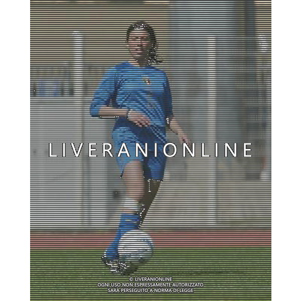 genova 13/04/2005 calcio femminile amichevole Italia-Danimarca nella foto ficarelli elena ag.aldo Liverani-Venezia