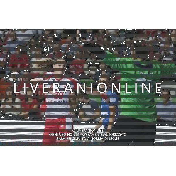 27.09.2017 LUBIN PILKA RECZNA KOBIET REPREZENTACJA , (HANDBALL WOMEN) DRUGA RUNDA KWALIFIKACJIE MISTRZOSTW EUROPY EHF FRANCJA 2018 (WOMENÅS EHF EURO 2018 QUALIFICATION GAME POLAND - ITALY), MECZ POLSKA - WLOCHY NZ (L) KINGA ACHRUK FOTO JAKUB PIASECKI / CYFRASPORT / NEWSPIX.PL --- Newspix.pl / AGENZIA ALDO LIVERANI SAS - ITALY ONLY EDITORIAL USE ONLY - Polonia Italia pallamano Femminile Gruppo 2 di qualificazione ai Campionati Europei di Francia 2018 - 27-09-2017
