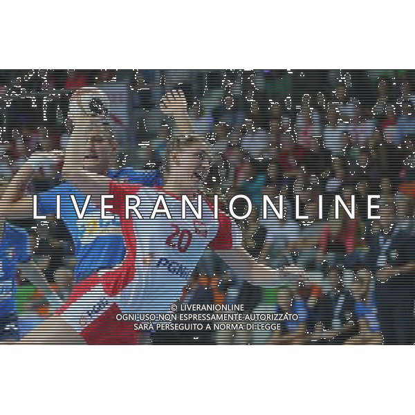 27.09.2017 LUBIN PILKA RECZNA KOBIET REPREZENTACJA , (HANDBALL WOMEN) DRUGA RUNDA KWALIFIKACJIE MISTRZOSTW EUROPY EHF FRANCJA 2018 (WOMENÅS EHF EURO 2018 QUALIFICATION GAME POLAND - ITALY), MECZ POLSKA - WLOCHY NZ JOANNA DRABIK FOTO JAKUB PIASECKI / CYFRASPORT / NEWSPIX.PL --- Newspix.pl / AGENZIA ALDO LIVERANI SAS - ITALY ONLY EDITORIAL USE ONLY - Polonia Italia pallamano Femminile Gruppo 2 di qualificazione ai Campionati Europei di Francia 2018 - 27-09-2017