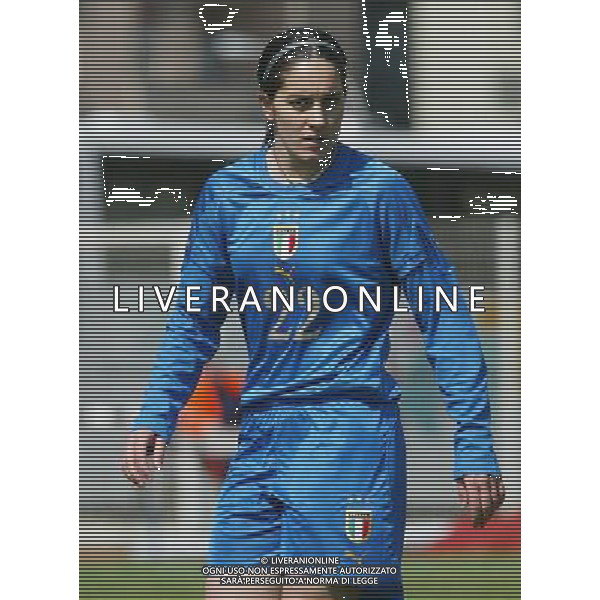 genova 13/04/2005 calcio femminile amichevole Italia-Danimarca nella foto domenichetti giulia ag.aldo Liverani-Venezia