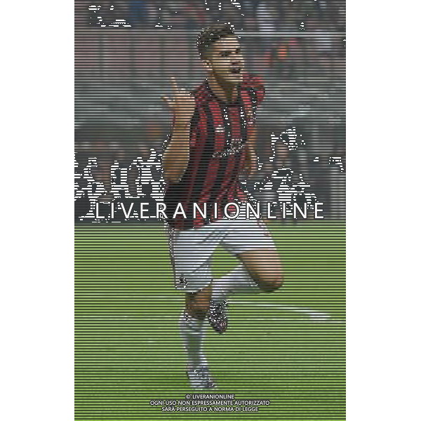 UEFA Europa League 2017/2018 Gruppo D Milano - 28.09.2017 Milan-Rijeka Nella Foto: esultanza dopo il gol di andre silva /Ph.Vitez-Ag. Aldo Liverani