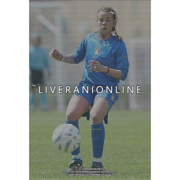 genova 13/04/2005 calcio femminile amichevole Italia-Danimarca nella foto conti pamela ag.aldo Liverani-Venezia