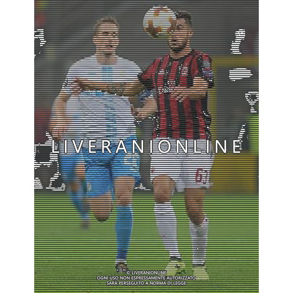 UEFA Europa League 2017/2018 Gruppo D Milano - 28.09.2017 Milan-Rijeka Nella Foto: cutrone /Ph.Vitez-Ag. Aldo Liverani