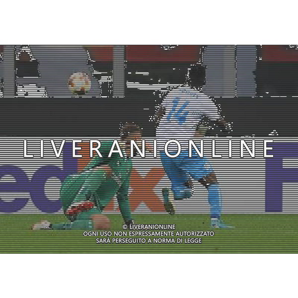 UEFA Europa League 2017/2018 Gruppo D Milano - 28.09.2017 Milan-Rijeka Nella Foto:acosty gol /Ph.Vitez-Ag. Aldo Liverani