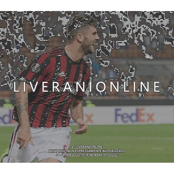 UEFA Europa League 2017/2018 Gruppo D Milano - 28.09.2017 Milan-Rijeka Nella Foto:cutrone esultanza dopo il gol /Ph.Vitez-Ag. Aldo Liverani