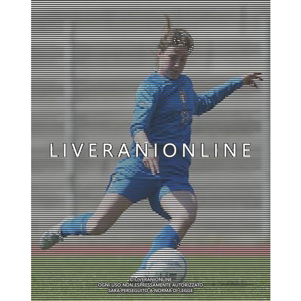 genova 13/04/2005 calcio femminile amichevole Italia-Danimarca nella foto camporese elisa ag.aldo Liverani-Venezia