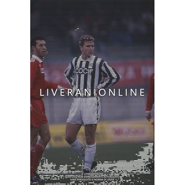 OLIVER BIERHOFF CON LA MAGLIA DELL\'ASCOLI CALCIO 1992/1993 Â© / AGENZIA ALDO LIVERANI SAS