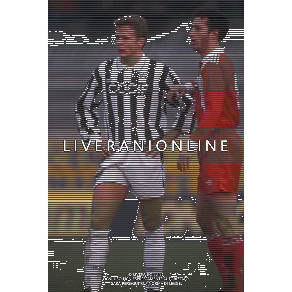 OLIVER BIERHOFF CON LA MAGLIA DELL\'ASCOLI CALCIO 1992/1993 © / AGENZIA ALDO LIVERANI SAS
