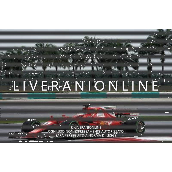 Sebastian Vettel (GER) Ferrari SF70H. 29.09.2017. Formula 1 World Championship, Rd 15, Malaysian Grand Prix, Sepang, Malaysia, Friday. AG ALDO LIVERANI SAS ONLY ITALY