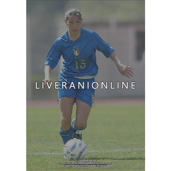 genova 13/04/2005 calcio femminile amichevole Italia-Danimarca nella foto masia gioia ag.aldo Liverani-Venezia