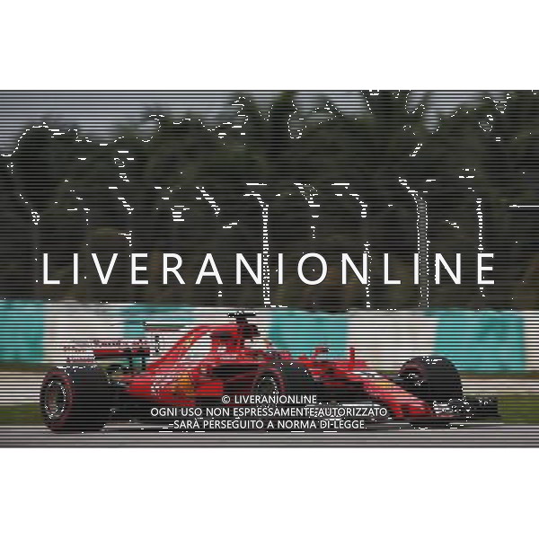 Sebastian Vettel (GER) Ferrari SF70H. 29.09.2017. Formula 1 World Championship, Rd 15, Malaysian Grand Prix, Sepang, Malaysia, Friday. AG ALDO LIVERANI SAS ONLY ITALY