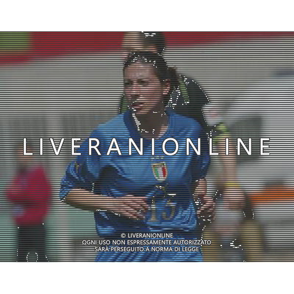 genova 13/04/2005 calcio femminile amichevole Italia-Danimarca nella foto masia gioia ag.aldo Liverani-Venezia