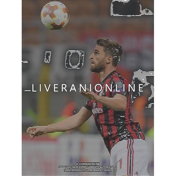 UEFA Europa League 2017/2018 Gruppo D Milano - 28.09.2017 Milan-Rijeka Nella Foto:Borini Fabio /Ph.Vitez-Ag. Aldo Liverani