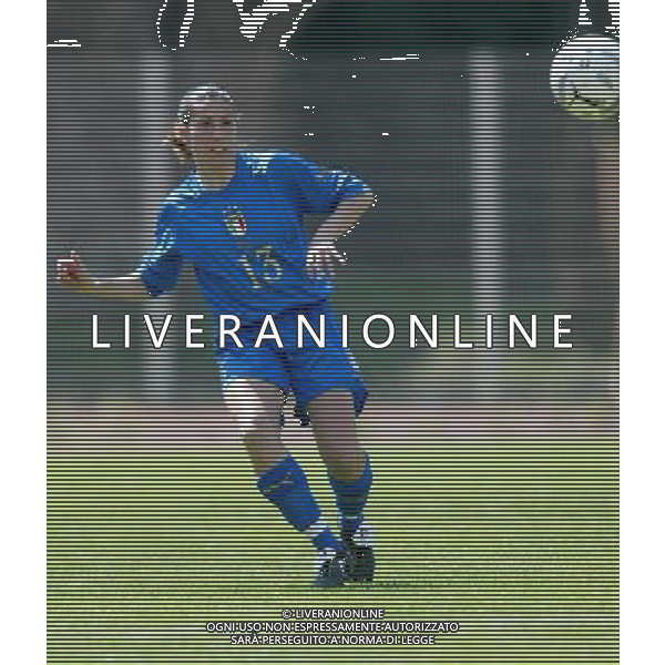 genova 13/04/2005 calcio femminile amichevole Italia-Danimarca nella foto masia gioia ag.aldo Liverani-Venezia