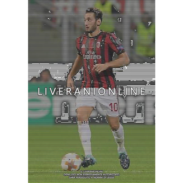 UEFA Europa League 2017/2018 Gruppo D Milano - 28.09.2017 Milan-Rijeka Nella Foto:Calhanoglu Hakan /Ph.Vitez-Ag. Aldo Liverani