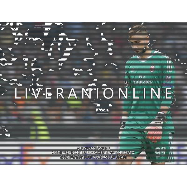 UEFA Europa League 2017/2018 Gruppo D Milano - 28.09.2017 Milan-Rijeka Nella Foto:Donnarumma Gianluigi /Ph.Vitez-Ag. Aldo Liverani