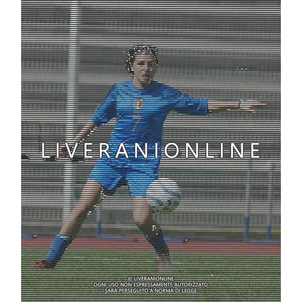 genova 13/04/2005 calcio femminile amichevole Italia-Danimarca nella foto gazzoli chiara ag.aldo Liverani-Venezia