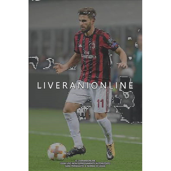 UEFA Europa League 2017/2018 Gruppo D Milano - 28.09.2017 Milan-Rijeka Nella Foto:Borini Fabio /Ph.Vitez-Ag. Aldo Liverani