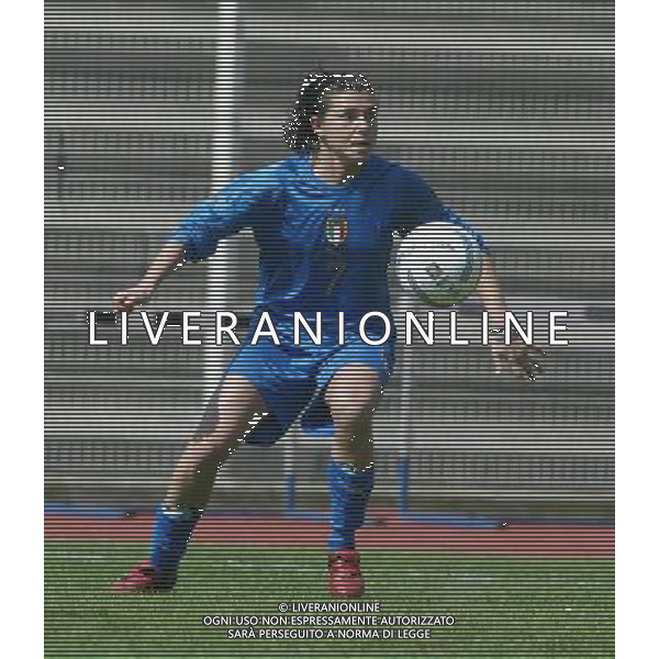genova 13/04/2005 calcio femminile amichevole Italia-Danimarca nella foto gazzoli chiara ag.aldo Liverani-Venezia