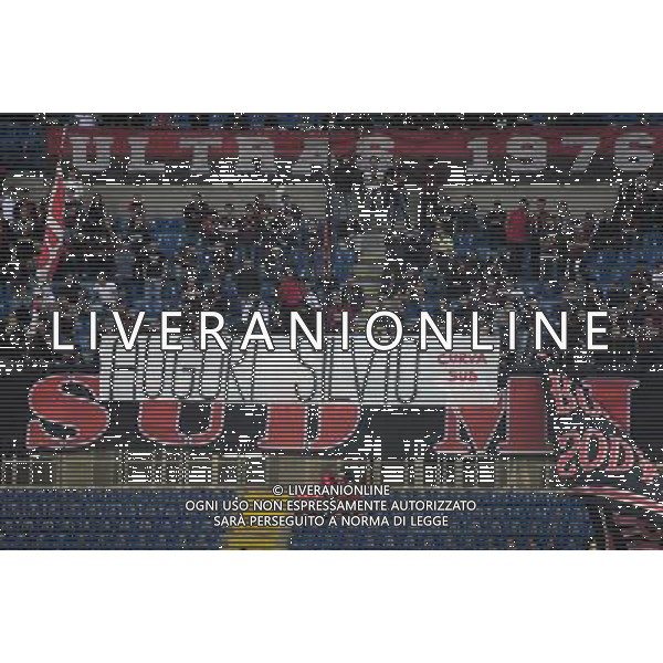 UEFA Europa League 2017/2018 Gruppo D Milano - 28.09.2017 Milan-Rijeka Nella Foto:Tifosi Milan Striscione Auguri Silvio /Ph.Vitez-Ag. Aldo Liverani