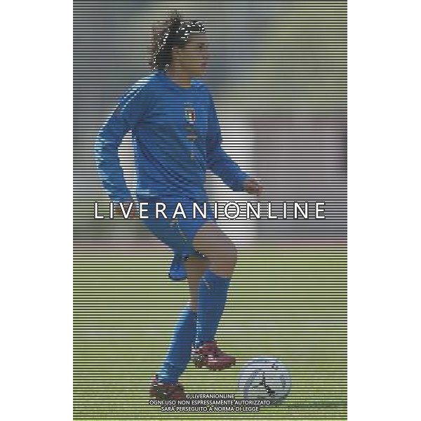 genova 13/04/2005 calcio femminile amichevole Italia-Danimarca nella foto gazzoli chiara ag.aldo Liverani-Venezia