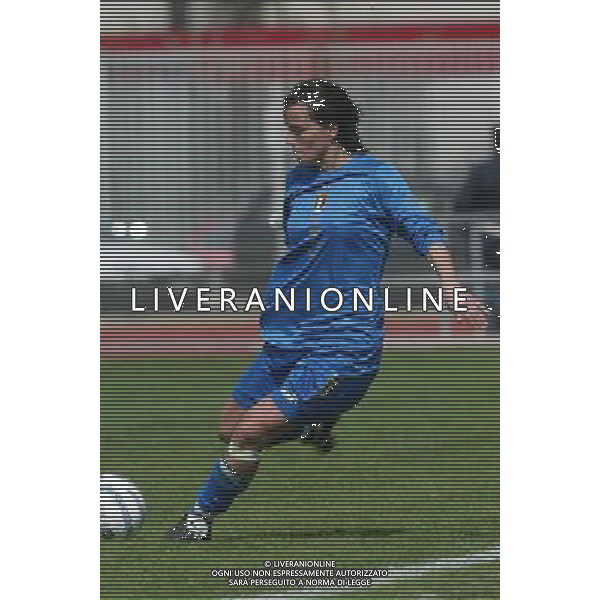 genova 13/04/2005 calcio femminile amichevole Italia-Danimarca nella foto zorri tatiana ag.aldo Liverani-Venezia