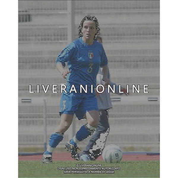 genova 13/04/2005 calcio femminile amichevole Italia-Danimarca nella foto zorri tatiana ag.aldo Liverani-Venezia