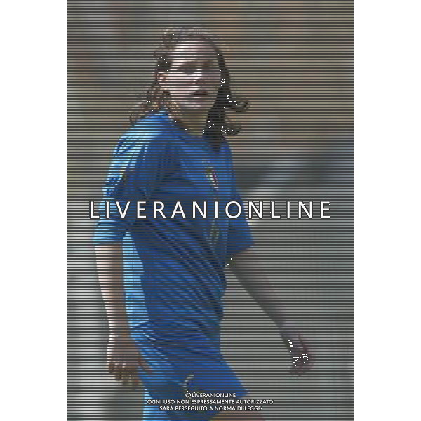 genova 13/04/2005 calcio femminile amichevole Italia-Danimarca nella foto tona elisabetta ag.aldo Liverani-Venezia