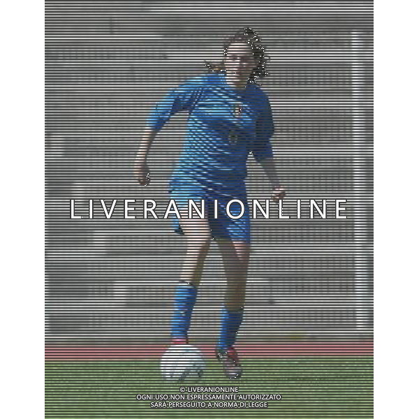 genova 13/04/2005 calcio femminile amichevole Italia-Danimarca nella foto tona elisabetta ag.aldo Liverani-Venezia