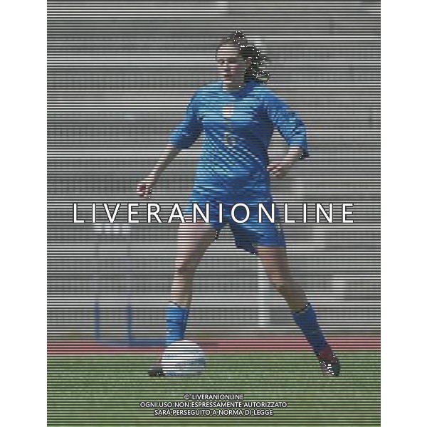 genova 13/04/2005 calcio femminile amichevole Italia-Danimarca nella foto tona elisabetta ag.aldo Liverani-Venezia