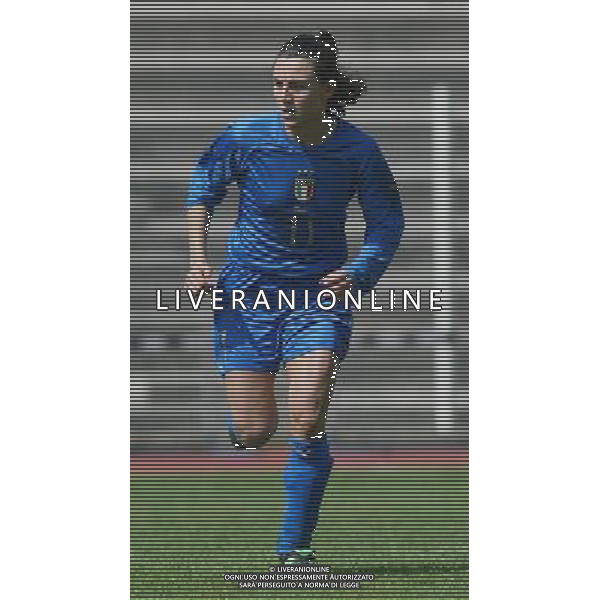 genova 13/04/2005 calcio femminile amichevole Italia-Danimarca nella foto pasqui m. ilaria ag.aldo Liverani-Venezia