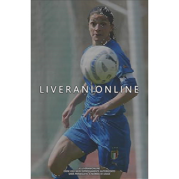 genova 13/04/2005 calcio femminile amichevole Italia-Danimarca nella foto panico patrizia ag.aldo Liverani-Venezia