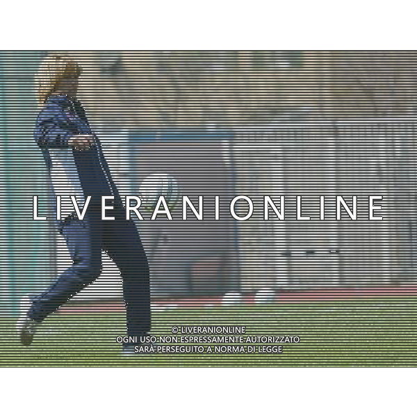 genova 13/04/2005 calcio femminile amichevole Italia-Danimarca nella foto morace carolina allenatore della nazionale femminile ag.aldo Liverani-Venezia