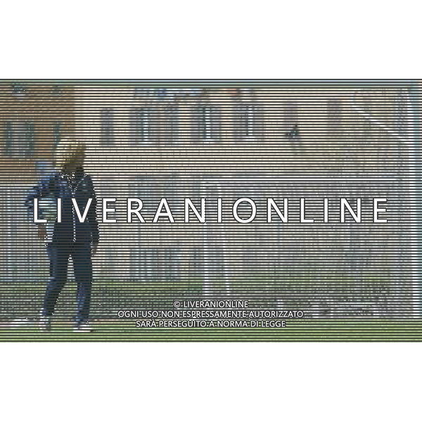 genova 13/04/2005 calcio femminile amichevole Italia-Danimarca nella foto morace carolina allenatore della nazionale femminile ag.aldo Liverani-Venezia