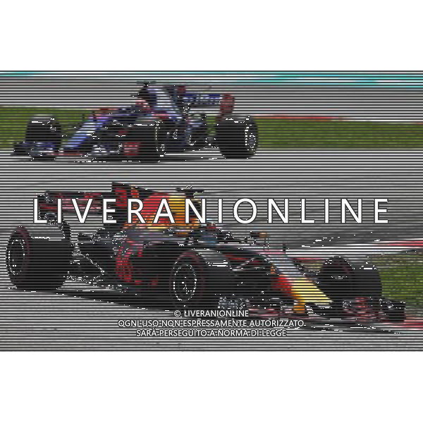 Daniel Ricciardo (AUS) Red Bull Racing RB13. 30.09.2017. Formula 1 World Championship, Rd 15, Malaysian Grand Prix, Sepang, Malaysia, Saturday. - www.xpbimages.com, EMail: requests@xpbimages.com - copy of publication required for printed pictures. Every used picture is fee-liable. Â© Copyright: Moy / XPB Images/Ag. Aldo Liverani s.a.s./ONLY ITALY