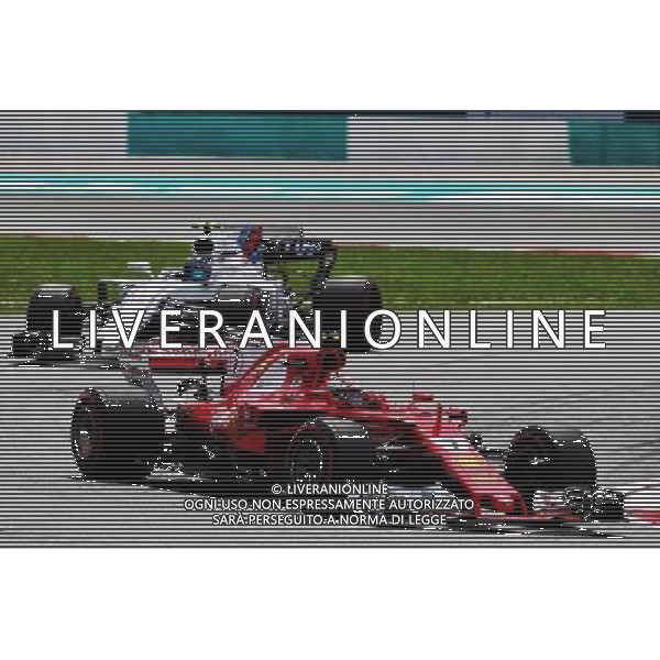 Kimi Raikkonen (FIN) Ferrari SF70H. 30.09.2017. Formula 1 World Championship, Rd 15, Malaysian Grand Prix, Sepang, Malaysia, Saturday. - www.xpbimages.com, EMail: requests@xpbimages.com - copy of publication required for printed pictures. Every used picture is fee-liable. Â© Copyright: Moy / XPB Images/Ag. Aldo Liverani s.a.s./ONLY ITALY